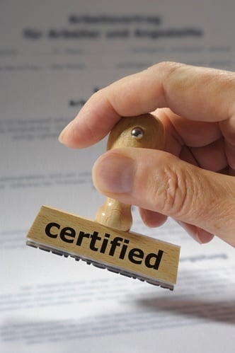 What does it mean to have a cybersecurity certification?